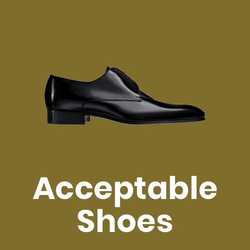 Acceptable Shoe | The Wilnecote School